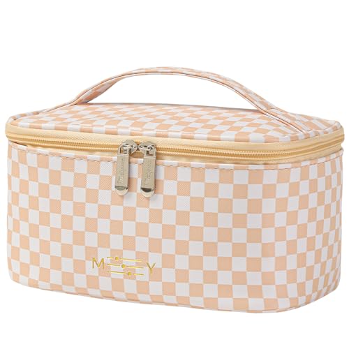 KITENROM Preppy - Bolsa de maquillaje de viaje para mujeres