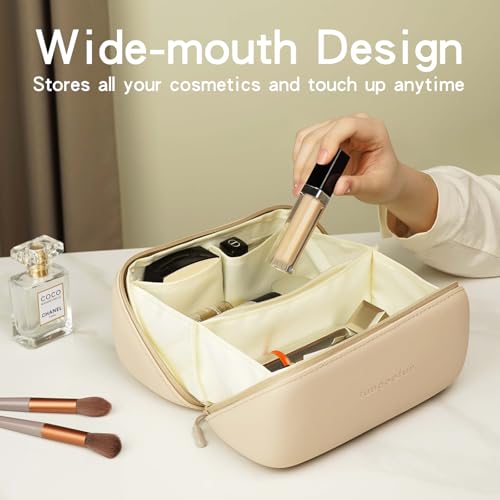 Bolsa de maquillaje de viaje, bolsa de cosméticos impermeabl
