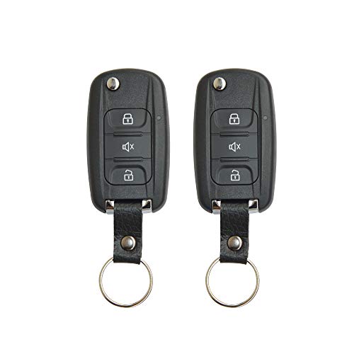 BANVIE Sistema de alarma para automóvil con kit de arranque