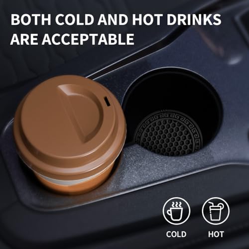 Juego de 4 posavasos para automóvil, portavasos para automóv