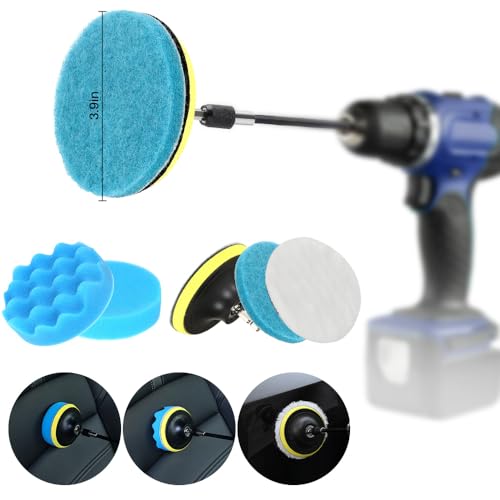 Kit de limpieza de coche de 15 piezas, kit de detallado inte