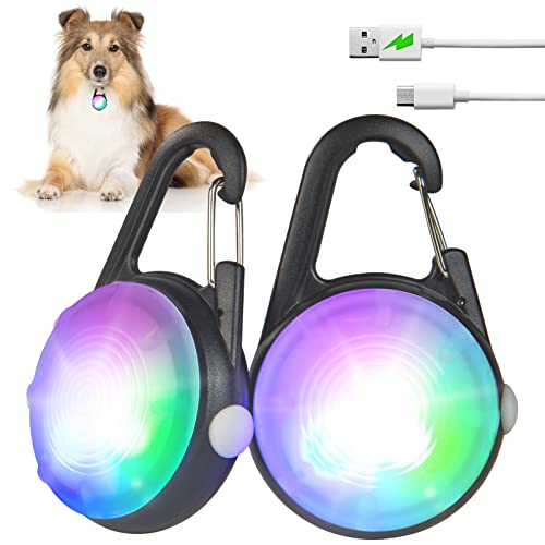 Luces de perro con 4 modos para caminar por la noche, luz im