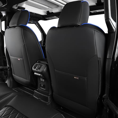 Coverado Fundas de asiento de 4 puertas para Jeep Wrangler,