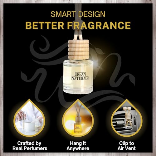 Urban Naturals Difusor de aroma para automóvil, paquete de 3