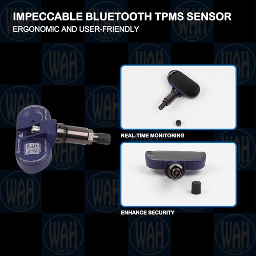 Sensor de monitor de presión de neumáticos Bluetooth compati