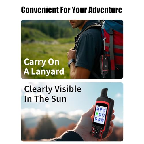 GPS de mano A6 para senderismo, soporte Multi-GNSS, navegado