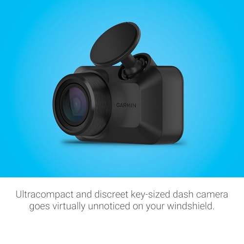 Garmin Dash Cam™ Mini 3, cámara de tablero ultracompacta HD