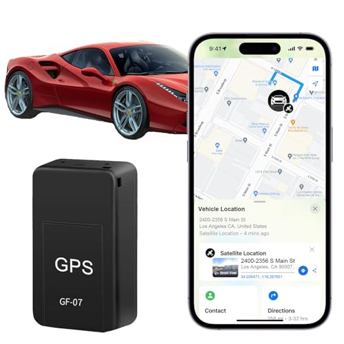 Rastreador GPS para vehículos sin suscripción, mini localiza