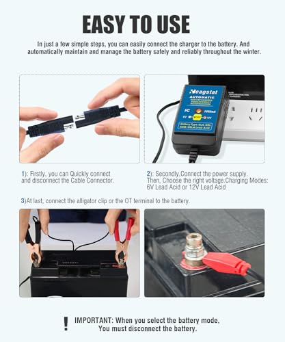 Cargador de batería inteligente totalmente automático de 1 a