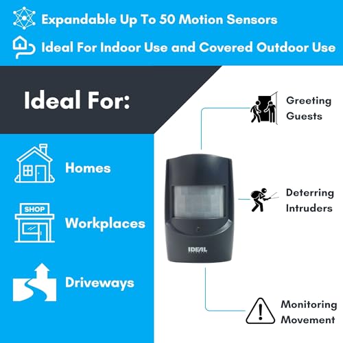 Ideal Security Alarma con sensor de movimiento