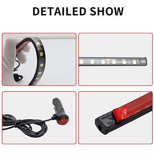 Kit de iluminación ambiental para automóvil, 2 unidades, baj