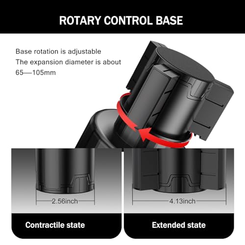 1 expansor de portavasos de automóvil para ranura de 4.13 pu