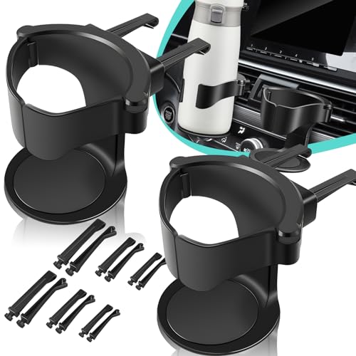 2 portavasos para ventilación de aire para automóvil, soport