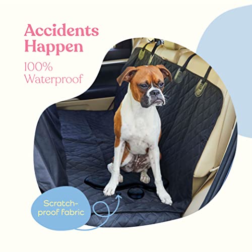 Funda de asiento de automóvil 100% impermeable para perros,