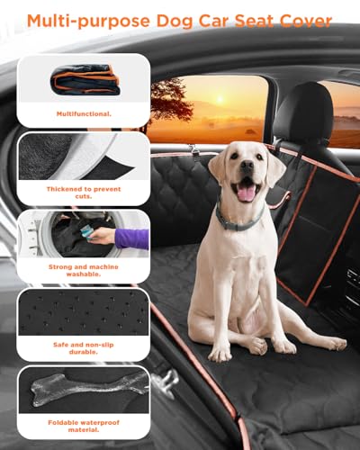 Funda de asiento de coche para perro a prueba de arañazos pa