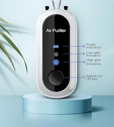 Purificador de aire portátil, generador de iones negativos p