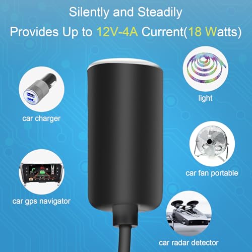 Cable de alimentación USB C macho a 12V para encendedor de c