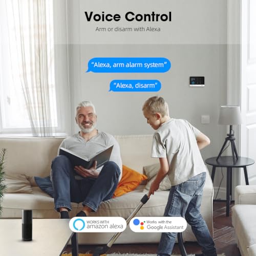 Sistema de alarma inalámbrico para seguridad del hogar, sist