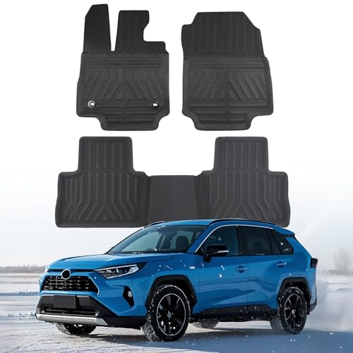 Alfombrillas de automóvil para Toyota RAV4: 2019 2020 2021 2