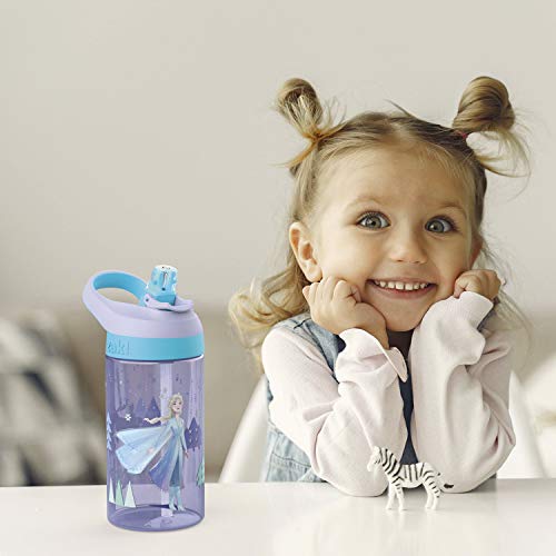Zak Designs Disney Frozen 2 - Pajilla para niños y lazo de t