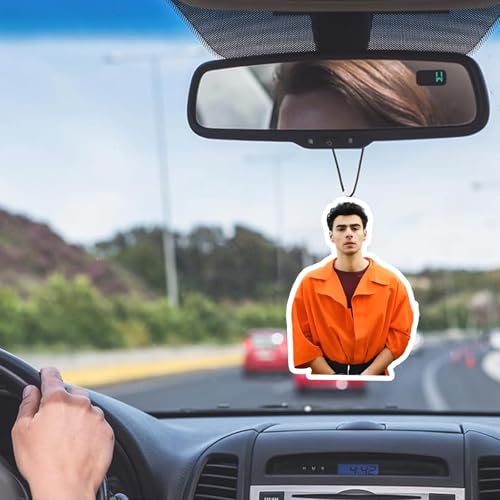 Ambientador divertido para automóvil, 4 pulgadas, aroma de a
