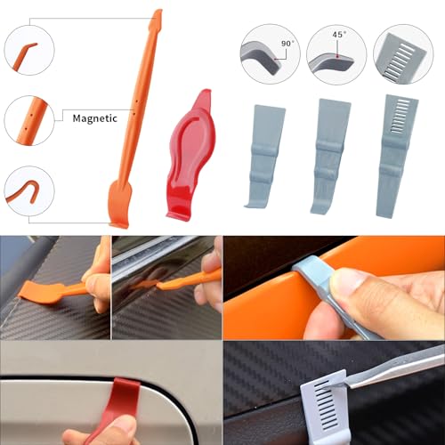 Kit de herramientas de envoltura de vinilo para vehículos, 2