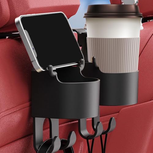 2024 Nuevo 3 en 1 Gancho de coche para asiento trasero de au