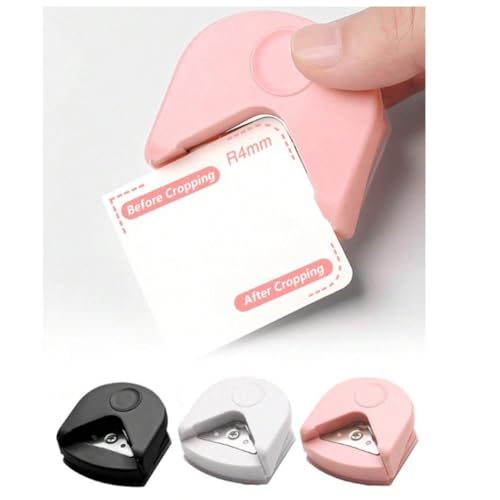 ZAAWUUT Mini Corner Rounder Paper Punch R4 Fillet Cutter, DI