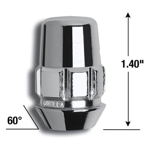 24 tuercas ciegas para rueda Gorilla Automotive, Paquete de