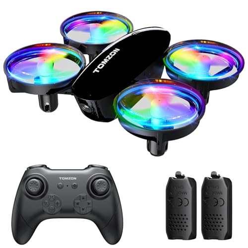 TOMZON A23W Drone para niños, mini juguete RC Drone con luce
