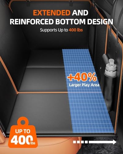 Extensor de asiento trasero de perro de cuero 6 en 1, parte