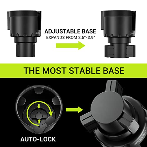 Bandeja para portavasos de automóvil, expansor, bandeja de m