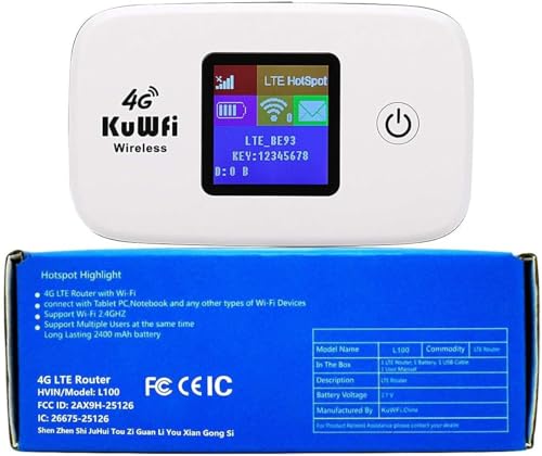 Hotspot WiFi móvil | Dispositivo de punto de acceso Wi-Fi de