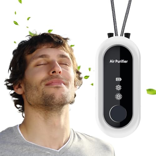 Purificadores de aire pequeños personales, collar purificado