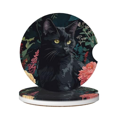 Posavasos de cerámica absorbente para portavasos de automóvi