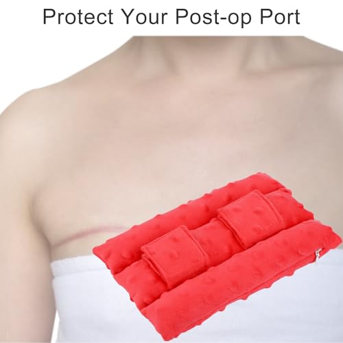 Almohadas de puerto de quimioterapia para pacientes, cinturó
