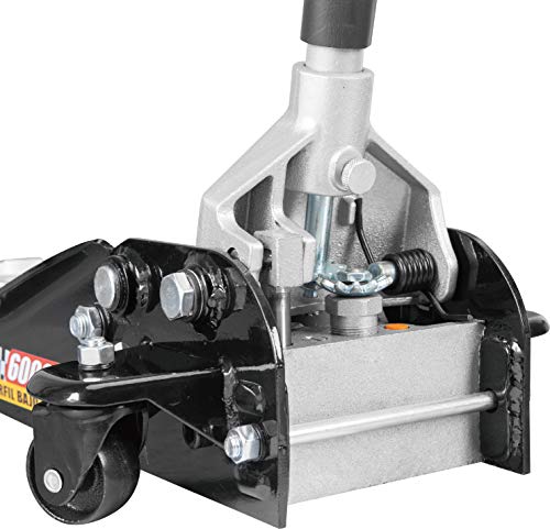 Torin T83505W BlackJack Gato hidráulico de piso de carreras