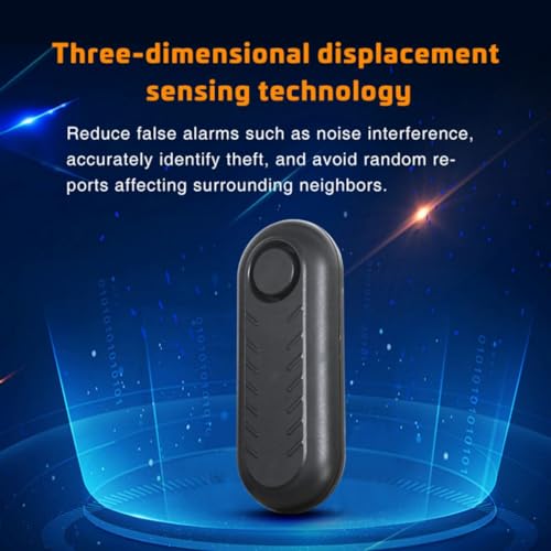Sistema de alarma con sensor de vibración antirrobo de 110 d