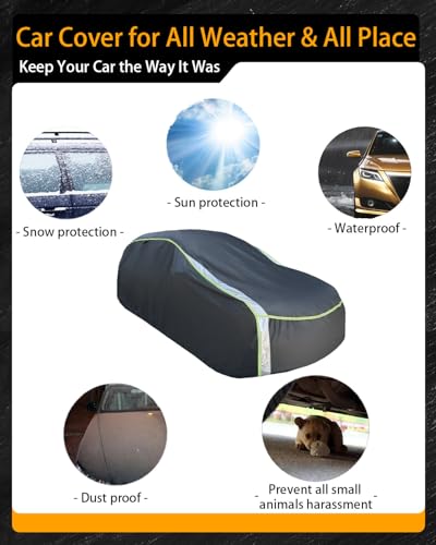 Funda de automóvil impermeable para todo tipo de clima, ajus