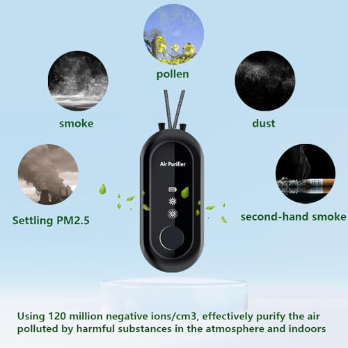 Purificador de aire personal: purificador de aire portátil,