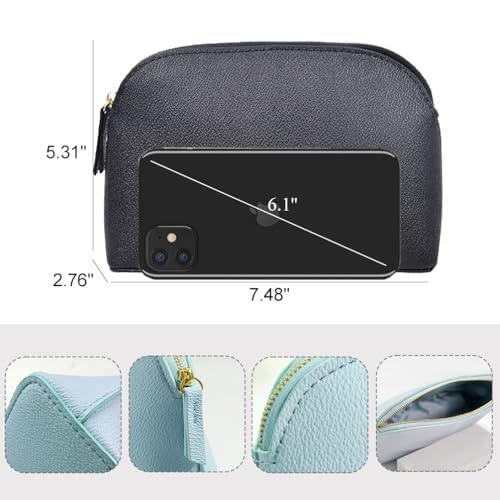 Pequeña bolsa de maquillaje, bolsa de cosméticos para mujer,