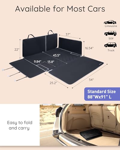 Forro de carga para SUV, impermeable, resistente a los araña