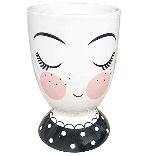 Soporte decorativo para brochas de maquillaje, soporte de ce