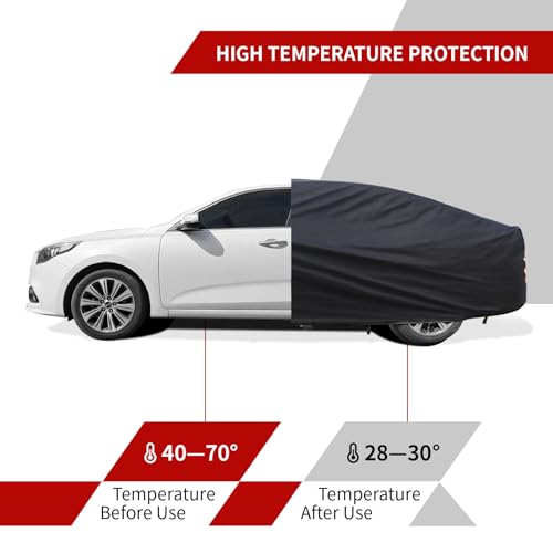 Funda impermeable para automóvil para sedán para todo tipo d
