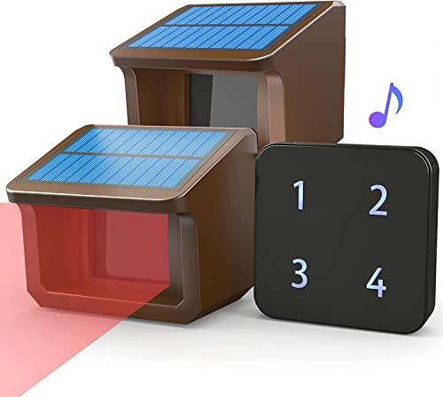 Alarma de entrada - Sistema de alarma solar HTZSAFE de 1/2 m