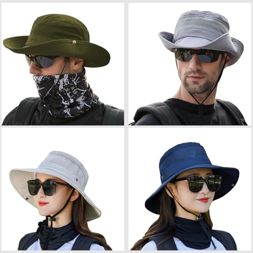 ZOORON Sun Hats for Men Women Fishing Hat UPF 50+ Breathable