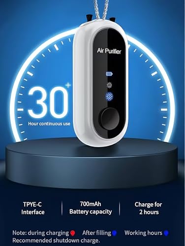Purificador de aire portátil, generador de iones negativos p