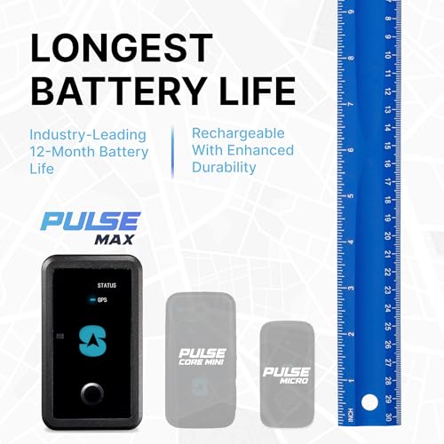 Spytec GPS MAX - Batería de 12 meses para seguimiento a larg