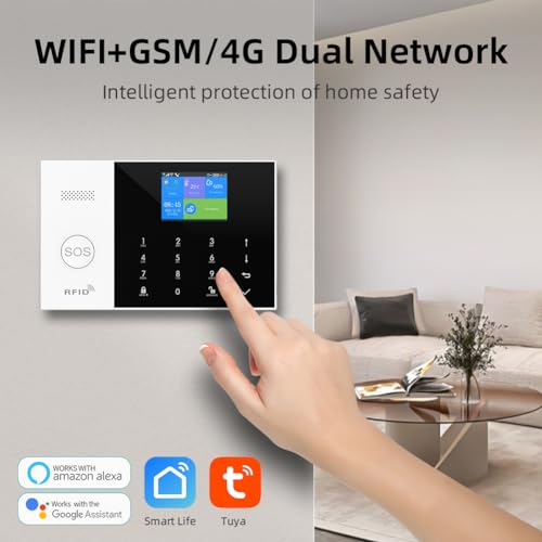 YBJ Sistema de alarma inalámbrico 4G y WiFi, sistema de alar