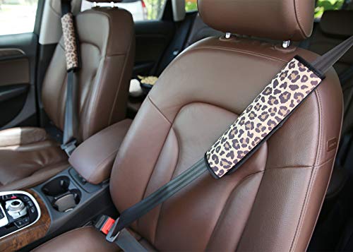 YR Paquete de 2 almohadillas para cinturón de seguridad de a